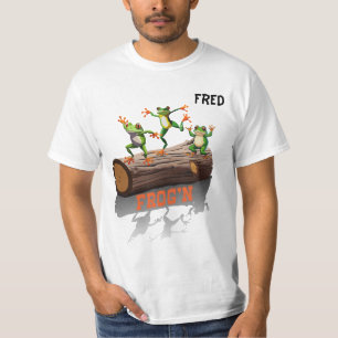 "Frog'n" Camiseta personalizable para hombres