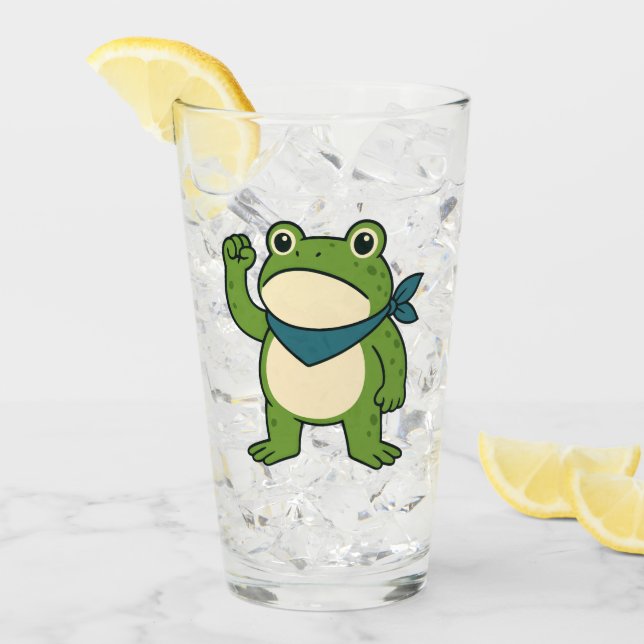 Frogs Against Fascism Portland Frog Protest (Anverso (hielo))