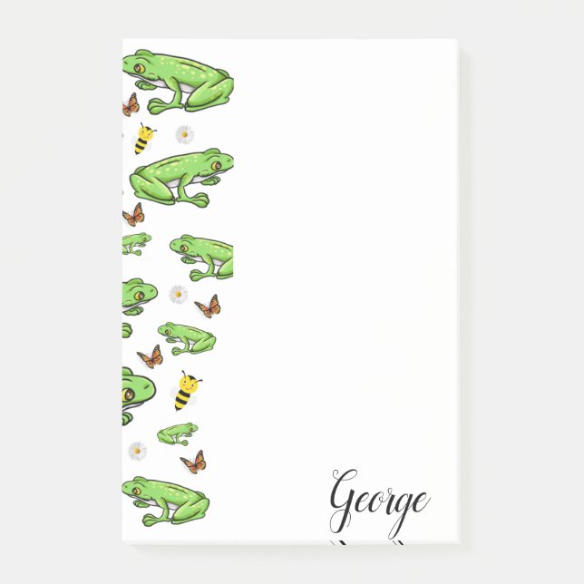 Frogs de notas posteriores (Anverso)