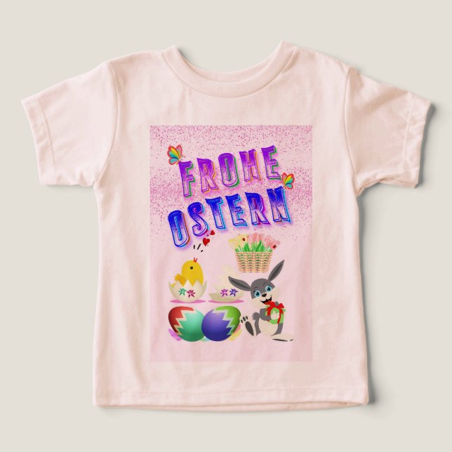 Frohe Ostern (Diseño delantero )
