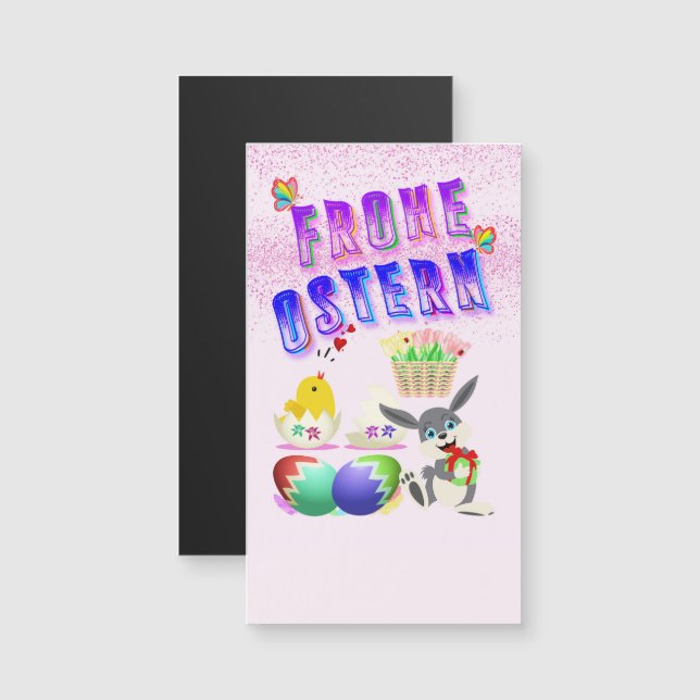 Frohe Ostern (Anverso/Reverso)