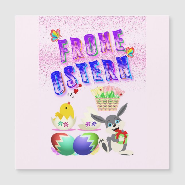 Frohe Ostern (Anverso)