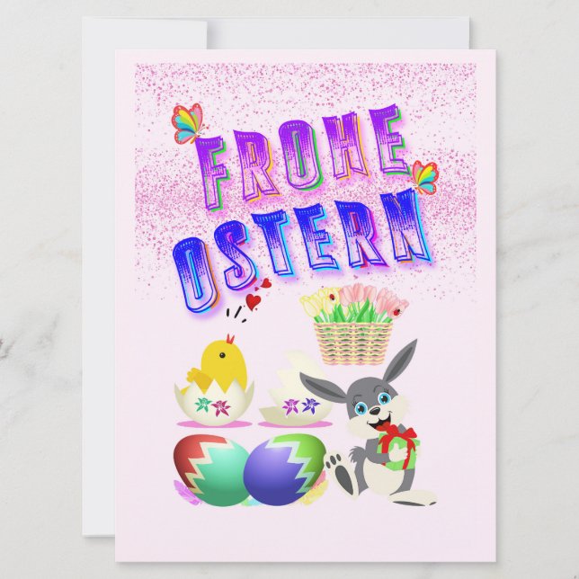 Frohe Ostern (Anverso)