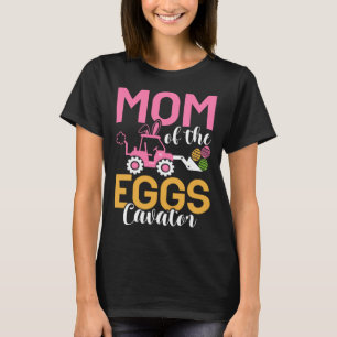 Frohe Ostern camiseta mamá madre niño divertido Pa