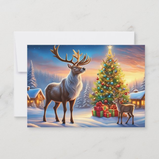 Frohe Weihnachten Fensteraufkleber (Anverso)