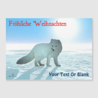 Fröhliche Weihnachten - Fox ártica