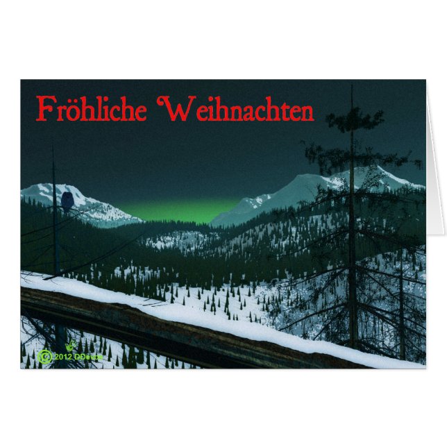 Frohliche Weihnachten - Noche silenciosa (Anverso (Horizontal))