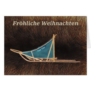 Fröhliche Weihnachten - Perro Sled