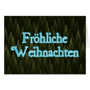 Froliche Weihnachten - Coníferas