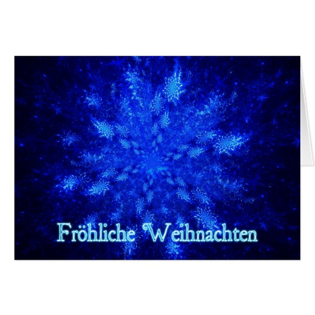 Froliche Weihnachten - Snowburst (Anverso (Horizontal))
