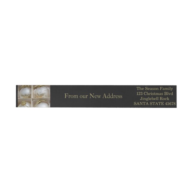 From our new Address Ornaments (Individual)