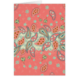 Frontera de Boho Paisley