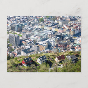 Frontera de la ciudad - Bergen desde la postal sup