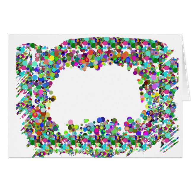 Frontera decorativa - opción de la plantilla para (Anverso (Horizontal))