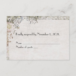 frontera floral vintage RSVP