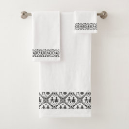 Frontera noruega blanca negra