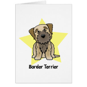 Frontera Terrier de la estrella de Kawaii