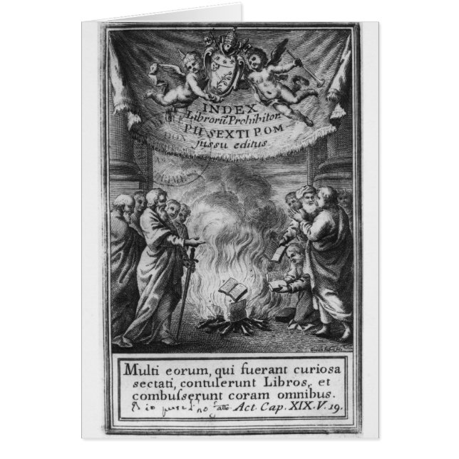 Frontispiece del 'índice Librorum Prohibitorum (Frente)