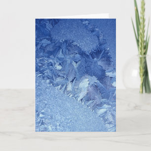 Frost empluma la tarjeta de felicitación
