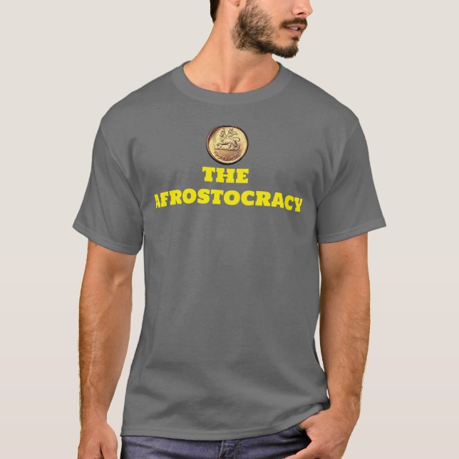 FROSTOCRACY Camiseta oscura básica (Anverso)