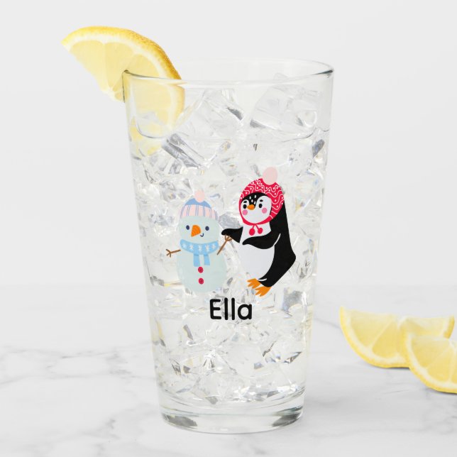 Frosty el muñeco de nieve y el pingüino (Anverso (hielo))