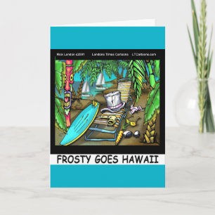 Frosty se va a Hawai Navidad Divertida