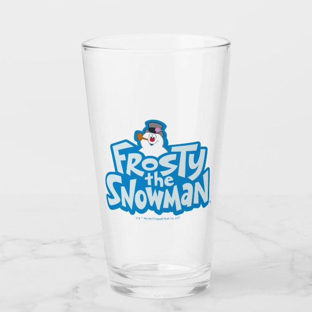 Frosty the Snowman™ | Logotipo apilado congelado (Anverso)