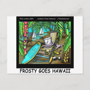 Frosty va a Hawai divertida Navidad