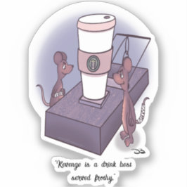 Frothy Personalizado Cut Pegatina