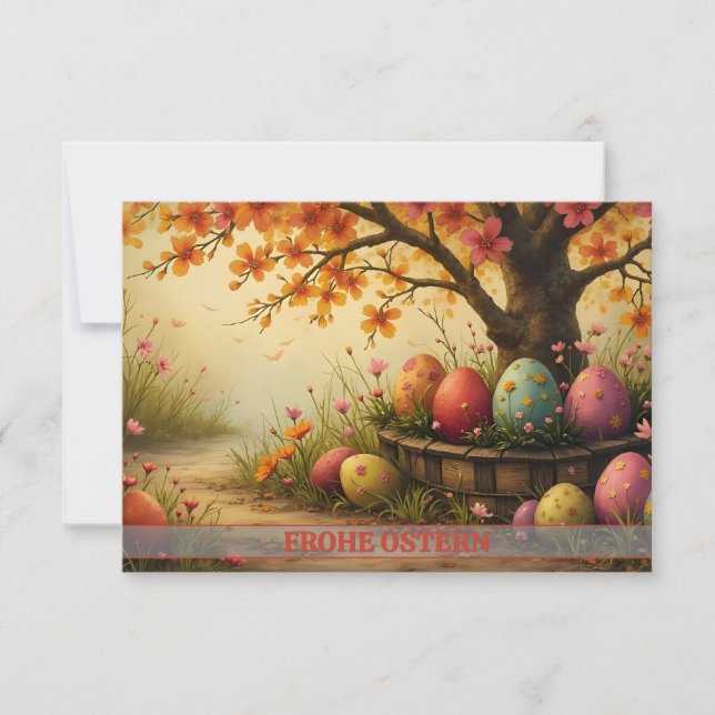 Frühlingsblütenzauber mit Oestereoierpracht (Anverso)