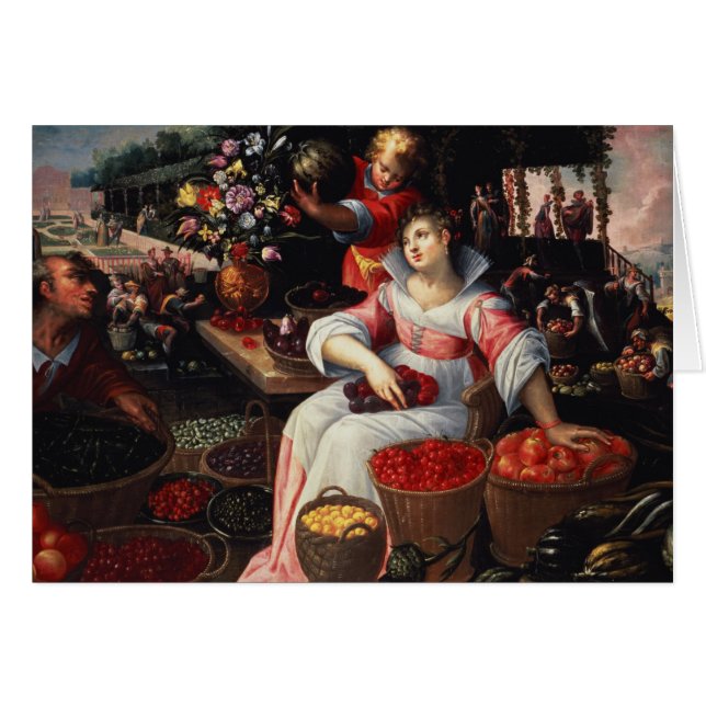 Fruitmarket, 1590 (Anverso (Horizontal))