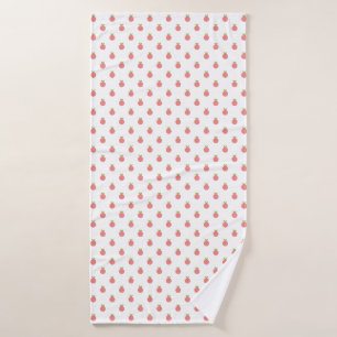 Fruits Polka Dots Bath Toalla