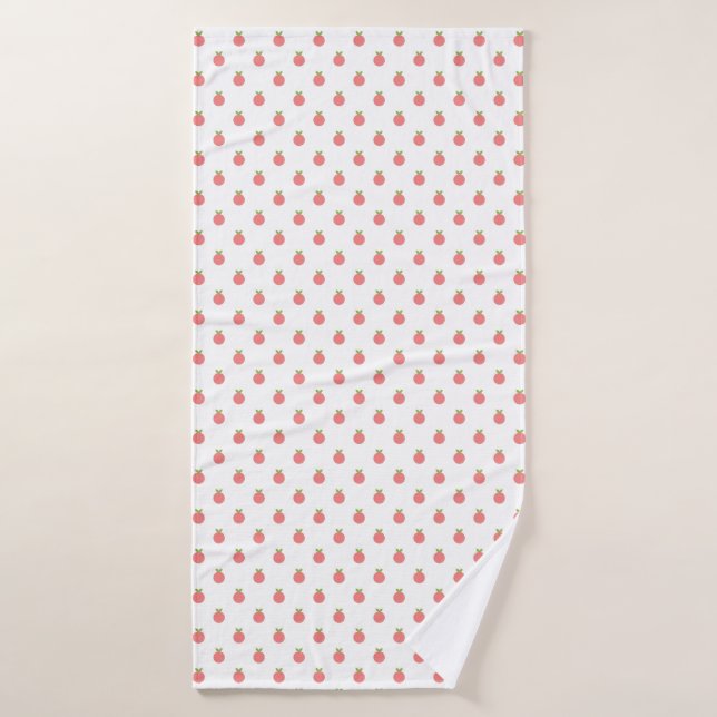 Fruits Polka Dots Bath Toalla (Toalla de baño)