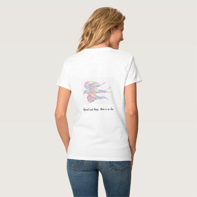 Fruta de la camisa del alcohol (Reverso completo)