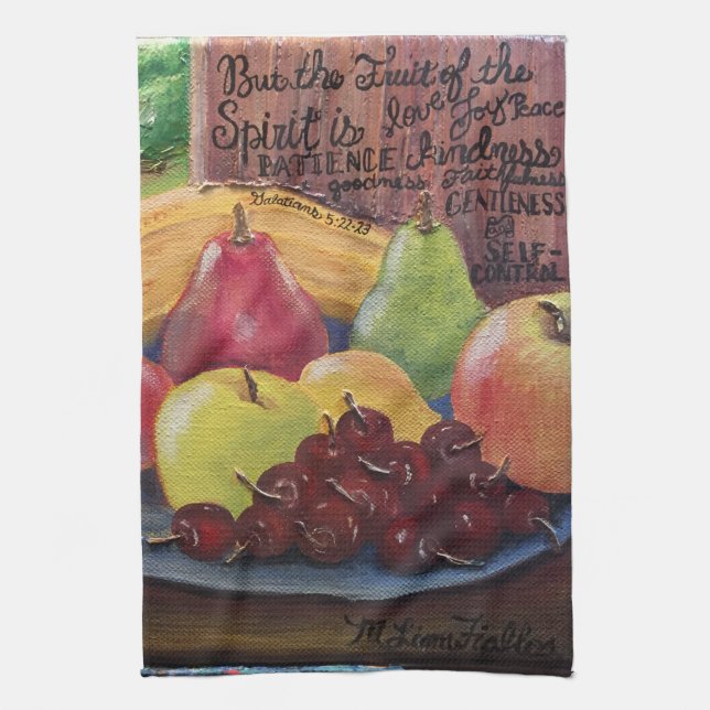 Fruta de la cocina espiritual toalla (Vertical)
