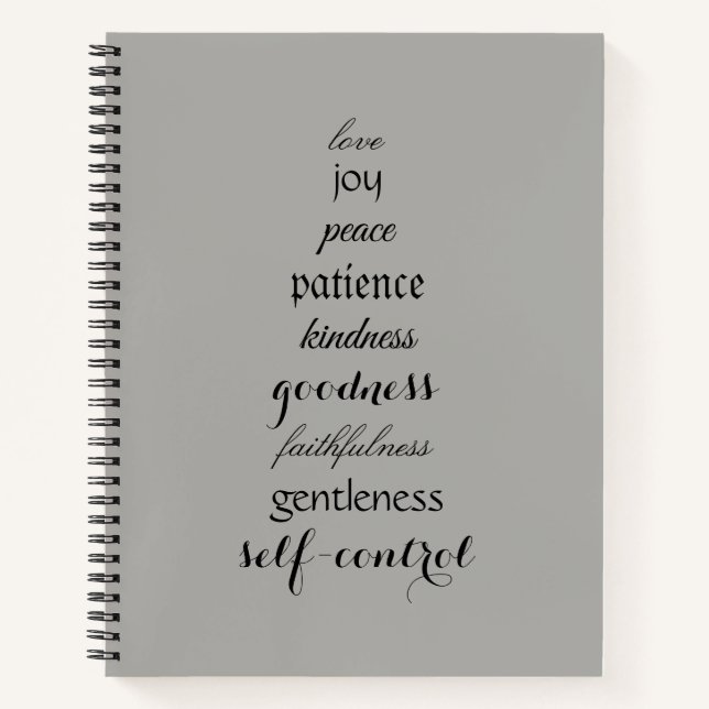 Fruta del cuaderno de Espíritu (Anverso)