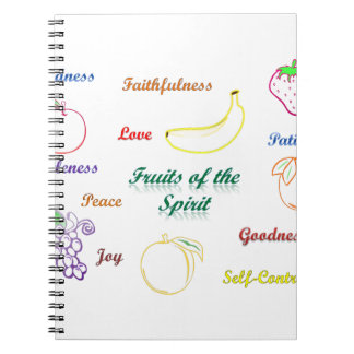 Fruta del cuaderno del alcohol
