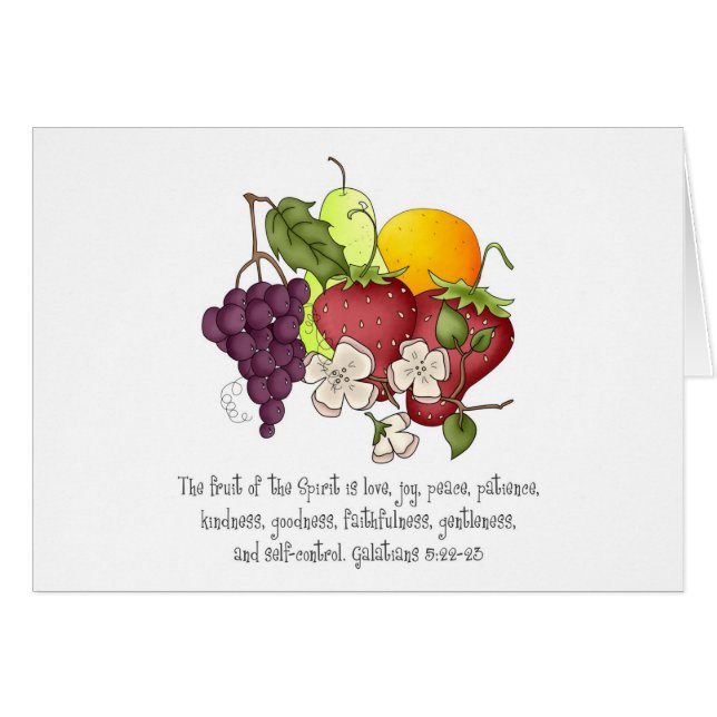 Fruta del espíritu (Anverso (Horizontal))