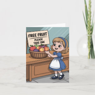 Fruta del Espíritu: Tarjeta Infantil de Autocontro