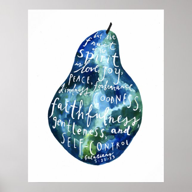 Fruta del Poster de Arte Espíritu (Frente)