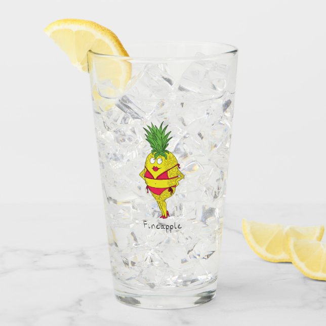 Fruta divertida de la Chica Pin-Up (Anverso (hielo))