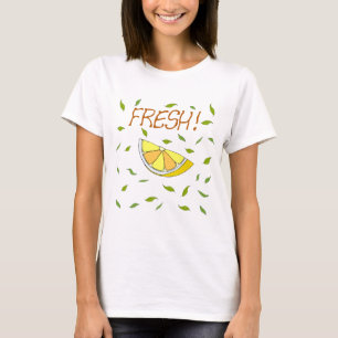 Fruta es verano Minimalista Camiseta Monada