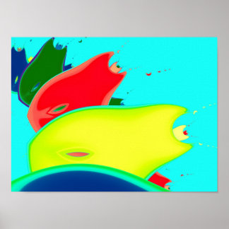 Fruta extraña arte fractal fino