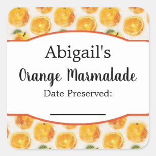 Fruta Naranja Pegatina de canalización