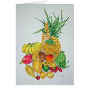 Fruta tropical y leus