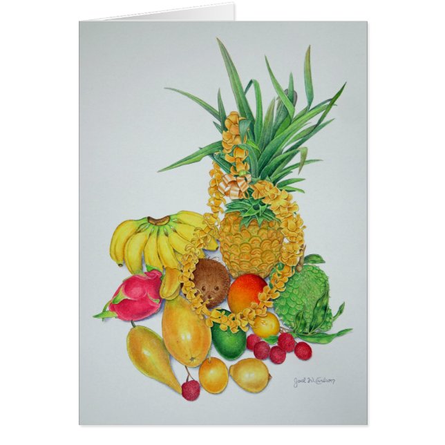 Fruta tropical y leus (Frente)