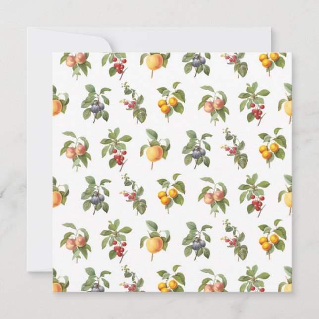 frutas botánicas vintage modernas (Anverso)