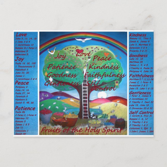 Frutas de las postales del alcohol (Anverso)