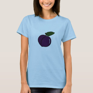 Frutas del ciruelo de la camiseta del alcohol