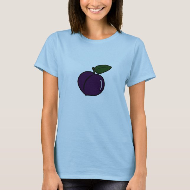 Frutas del ciruelo de la camiseta del alcohol (Anverso)